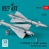 1/48 R-40TD (AA-6 Acrid) Missiles (2pcs) for MiG-25PD, MiG-25PDS