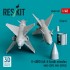 1/48 R-40RD (AA-6 Acrid) Missiles (2pcs) for MiG-25PD, MiG-25PDS