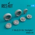 1/72 Lockheed F-104 (E) CF-104 "Starfighter" Wheels for Italeri/Revell kits