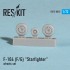 1/72 Lockheed F-104 (F/G) "Starfighter" Wheels for Hasegawa/ Revell kits