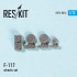 1/72 Lockheed F-117 Wheels for Zvezda/Academy/Italeri/Hasegawa kits