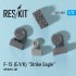 1/72 McDonnell Douglas F-15 E/I/K Strike Eagle Wheels for Revell/Academy/Italeri/Hasegawa