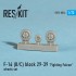 1/72 General Dynamics F-16 (B/C) block 29-39 "Fighting Falcon" Wheels set