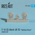 1/72 Dynamics F-16 (C) Block 40-52 Fighting Falcon Wheels for Tamiya/Revell kits