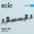 1/72 Dassault Rafale (M) Wheels for Italeri/Hobby Boss/Revell kits