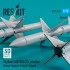 1/72 Skyflash (RB71/Av.71) Missiles (4pcs) for British Phantom, Tornado, Viggen