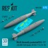 1/72 Mk.84 Thermally Protected/BLU-117 with BSU-36/B Bombs for AV-8B/F-14