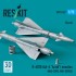 1/72 R-40TD (AA-6 Acrid) Missiles (2pcs) for MiG-25PD, MiG-25PDS