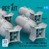 1/72 WWII/Korean War USAF/RAF AN-M58 Bombs 500lbs (6pcs)