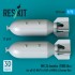 1/72 WWII/Korean War US Navy/RAF MK.36 Bombs 1000lbs (2pcs)