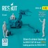 1/32 Modern Driver n Airmen(3pcs) for MHU-83 D/E Lift Truck UPPER Loading for RSK32-0011