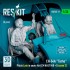 1/35 CH-54A Tarhe Pilots Late in seats for ICM kit (1968 +) (scene 2) (3pcs)