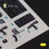 1/32 F-16I Sufa Interior parts (3D decals) for Academy kit 