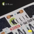 1/32 F-16I Sufa Interior parts (3D decals) for Academy kit 