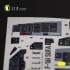 1/32 F-16I Sufa Interior parts (3D decals) for Academy kit 