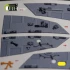 1/32 F-16I Sufa Interior parts (3D decals) for Academy kit 