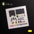 1/32 F-117A Type 1 Interior parts (3D decals) for Trumpeter kit 