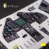 1/32 F-117A Type 1 Interior parts (3D decals) for Trumpeter kit 