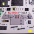 1/32 F-16CJ Fighting Falcon Interior 3D Decals for Tamiya kit