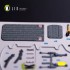 1/32 AV-8 Harrier Interior 3D Decals for Trumpeter kit