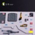 1/32 AV-8 Harrier Interior 3D Decals for Trumpeter kit