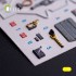 1/32 GR.MK7 Harrier Interior 3D Decals for Trumpeter kit