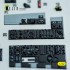 1/32 F-4D Interior 3D Decals for Tamiya kit