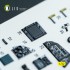 1/32 F-14A Interior 3D Decals for Tamiya kit