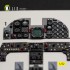 1/32 F-5F Interior 3D Decals for Kitty Hawk/Zimi kit