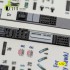 1/32 F-5F Interior 3D Decals for Kitty Hawk/Zimi kit