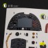 1/32 Spitfire Mk.IIa Interior 3D Decal Set for Revell Kit