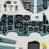 1/32 SU-27UB Flanker C Interior 3D Decals for Trumpeter kit