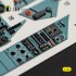 1/32 SU-27UB Flanker C Interior 3D Decals for Trumpeter kit