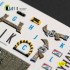 1/32 A-4E/F Skyhawk Interior 3D Decal Set for Hasegawa Kit