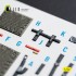 1/32 F/A-18E Super Hornet Interior 3D Decal for Trumpeter Kit
