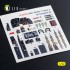 1/32 Messerschmitt Me 262A-1 Type 2 Interior 3D Decal for Trumpeter Kit
