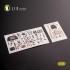 1/35 Spitfire Mk.VB Interior 3D Decals for Border kit