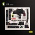 1/35 AH-64A Apache Early Interior 3D Decal Set for Trumpeter Kit
