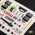 1/35 UH-1Y Venom Interior 3D Decal Set for Trumpeter Kit