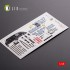 1/48 Cessna A-37B Dragonfly Interior 3D Decals for Trumpeter kit