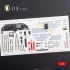 1/48 Cessna A-37B Dragonfly Interior 3D Decals for Trumpeter kit