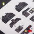1/48 F-82F/G "Twin Mustang" Interior 3D-decals for Modelsvit kits