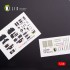 1/48 F-82F/G "Twin Mustang" Interior 3D-decals for Modelsvit kits