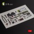 1/48 P-47D Thunderbolt Interior parts (3D decals) for Italeri/Academy kit 
