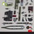 1/48 P-47D Thunderbolt Interior parts (3D decals) for Italeri/Academy kit 