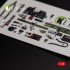 1/48 P-47D Thunderbolt Interior parts (3D decals) for Italeri/Academy kit 