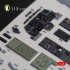 1/48 A-10C Thunderbolt II Interior parts (3D decals) for Italeri kit 