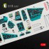 1/48 MI-24V Interior 3D-decals for Zvezda kits