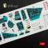 1/48 MI-24V Interior 3D-decals for Zvezda kits