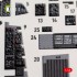 1/48 McDonnell Douglas F-4B Phantom II Interior 3D Decals for Tamiya kit